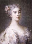 Rosalba carriera Portrait of Anna Sofia Enrichetta of Modena oil painting artist